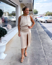 Load image into Gallery viewer, Elegant Ball Dress - Champagne
