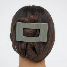 Load image into Gallery viewer, Flat Rectangle Hair Clip | Large | Sage It Ain&#39;t So
