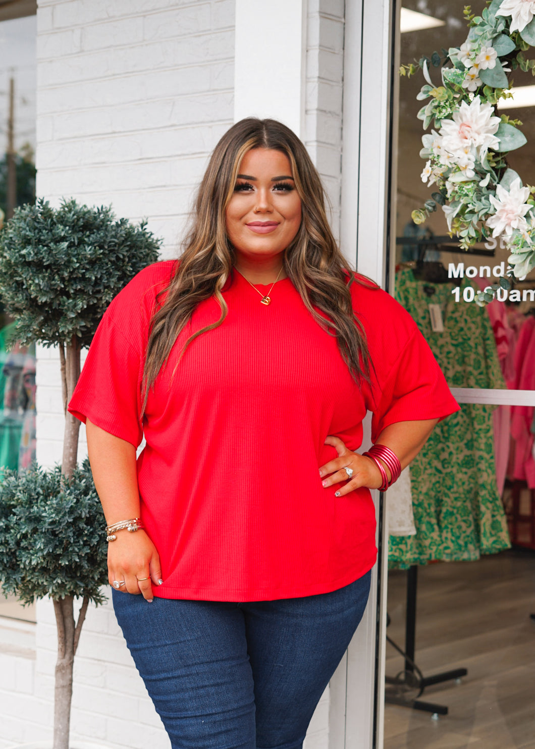 The Plan Top - Red