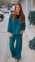 Load image into Gallery viewer, Knit Pants - Midnight Green
