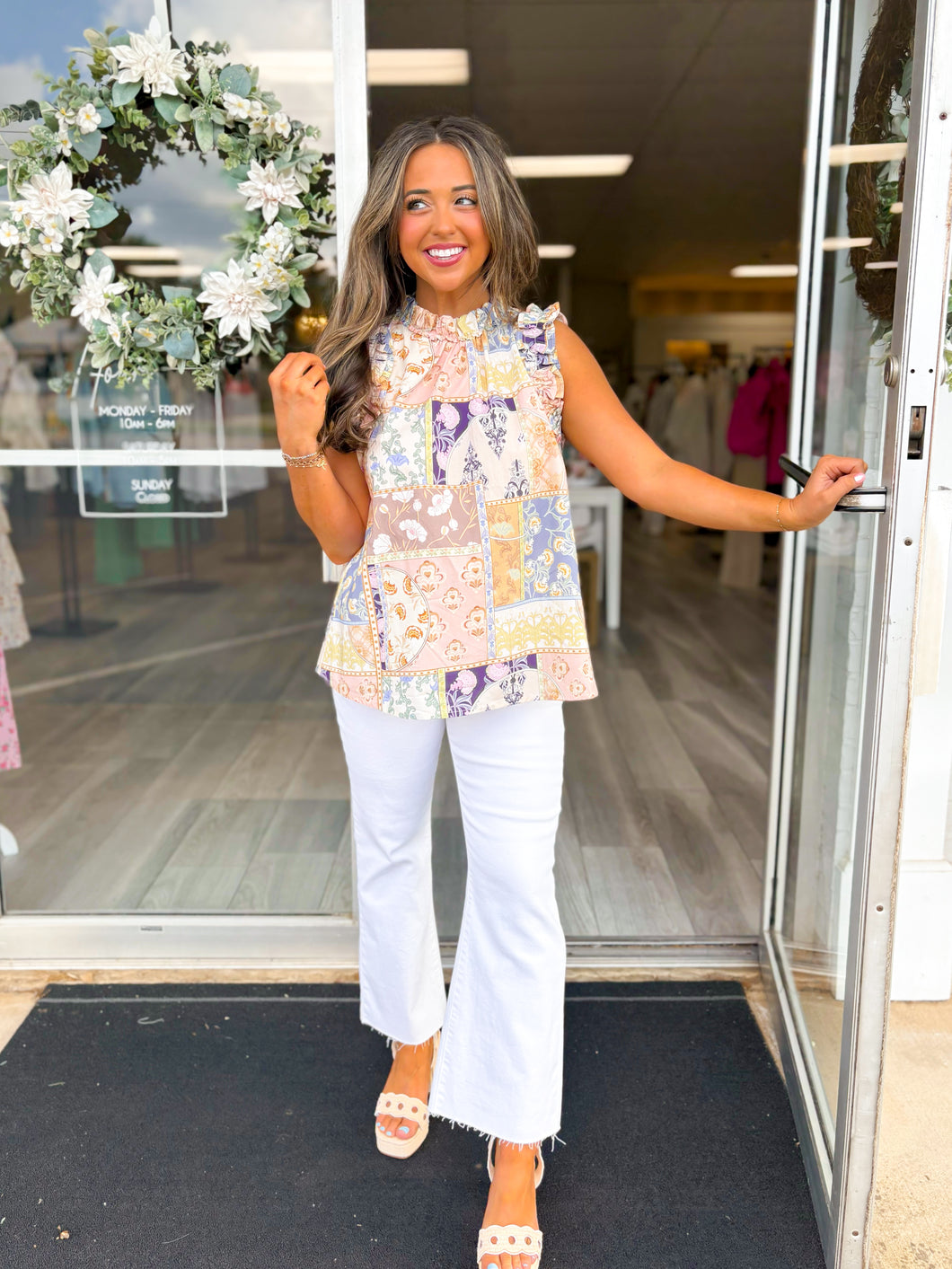 Presley Paisley Blouse