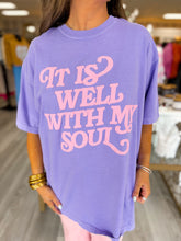 Load image into Gallery viewer, It Is Well With My Soul Puff Tee
