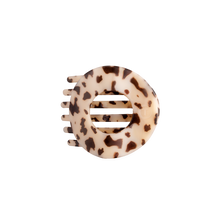 Load image into Gallery viewer, Blonde Tortoise | Medium | Flat Circle Hair Clip
