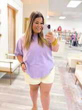 Load image into Gallery viewer, Small Town Tee - Lavender

