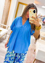 Load image into Gallery viewer, Hawaiian Blue Top
