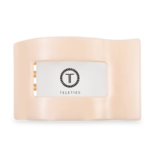 Load image into Gallery viewer, Flat Rectangle Hair Clip | Large | Almond Beige
