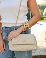 Load image into Gallery viewer, Leigh Quilted Crossbody Nude Quilted
