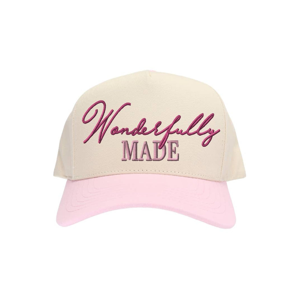 Wonderfully Made C.C Embroidered Trucker Hat