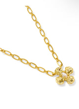 Load image into Gallery viewer, LEANNE SHORT PENDANT NECKLACE GOLD NATURAL MOTHER OF PEARL
