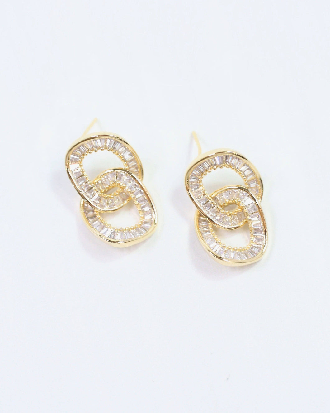 Serenity Circle Link Earring