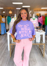 Load image into Gallery viewer, It Is Well With My Soul Puff Tee
