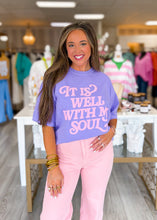 Load image into Gallery viewer, It Is Well With My Soul Puff Tee
