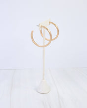 Load image into Gallery viewer, Hyde Park Hammered Hoop Earring
