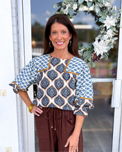 Load image into Gallery viewer, Brown Eyes Blouse
