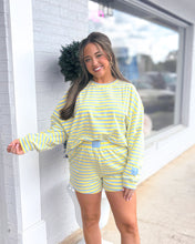 Load image into Gallery viewer, Lemonade Shorts - Blue/Yellow
