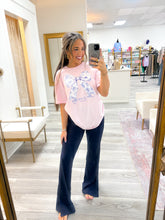 Load image into Gallery viewer, Navy Flare Pant
