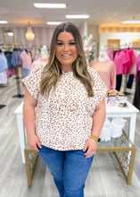 Load image into Gallery viewer, Wild Side Top - Brown
