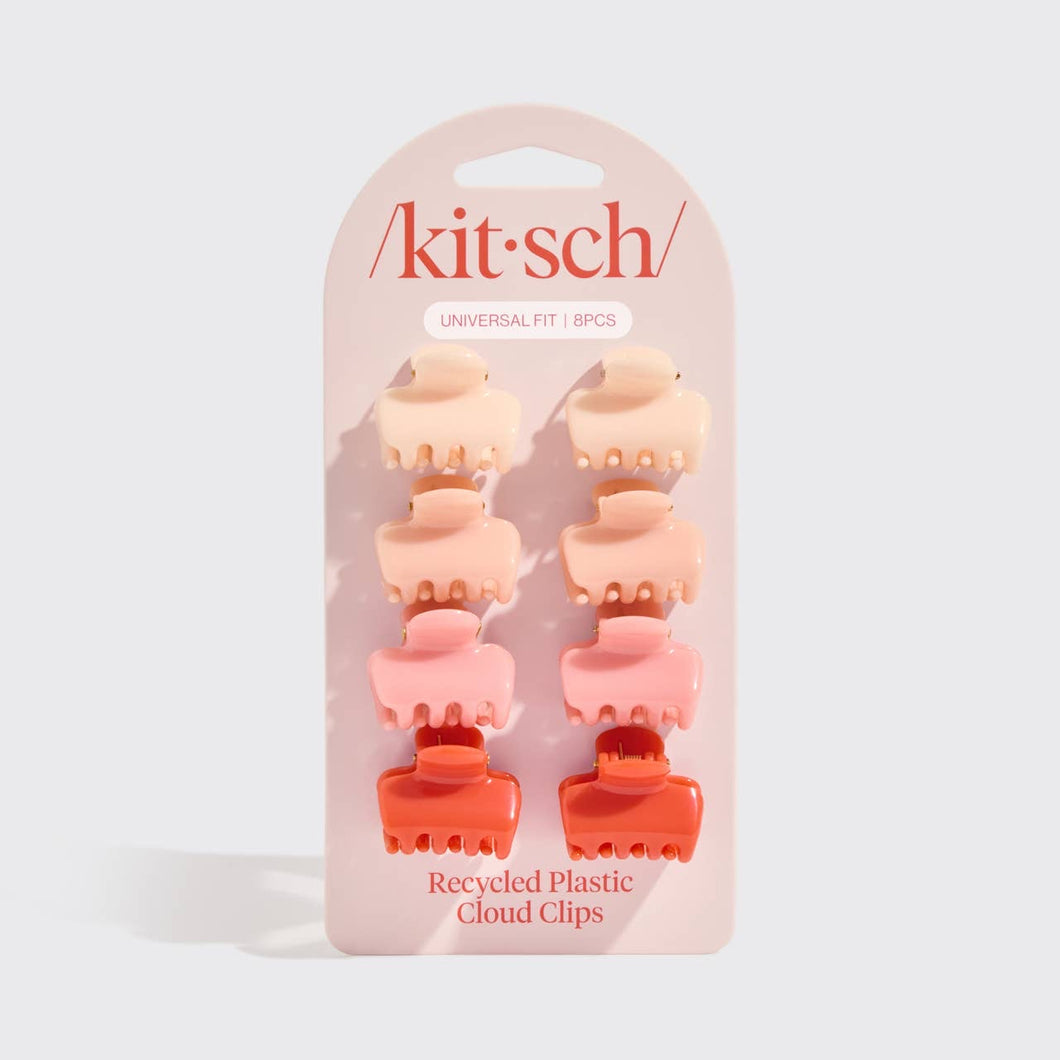 Mini Cloud Clips (8pc set) - Assorted Cherry Blossom