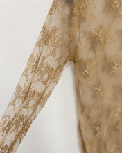 Load image into Gallery viewer, Sheer Lace Undershirt - Coffee
