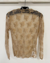 Load image into Gallery viewer, Sheer Lace Undershirt - Coffee
