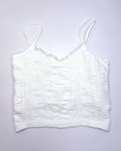Load image into Gallery viewer, Shirred Cropped Tank
