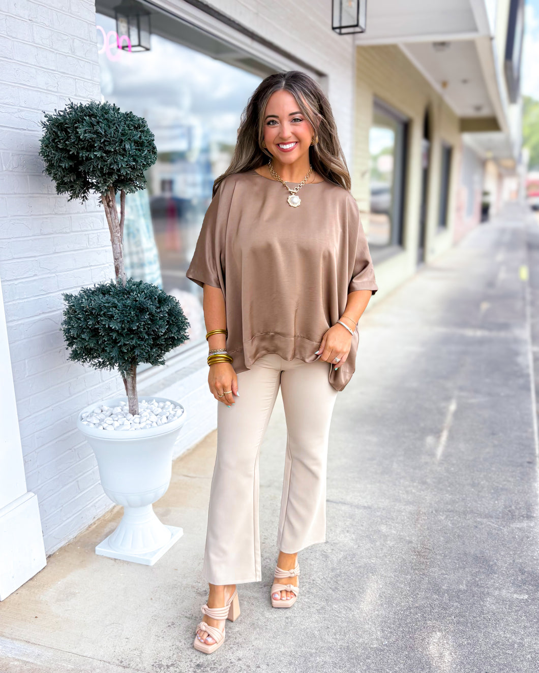 Call Me Blouse - Mocha