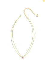 Load image into Gallery viewer, EMILIE MULTI STRAND NECKLACE GOLD AZALEA ILLUSION
