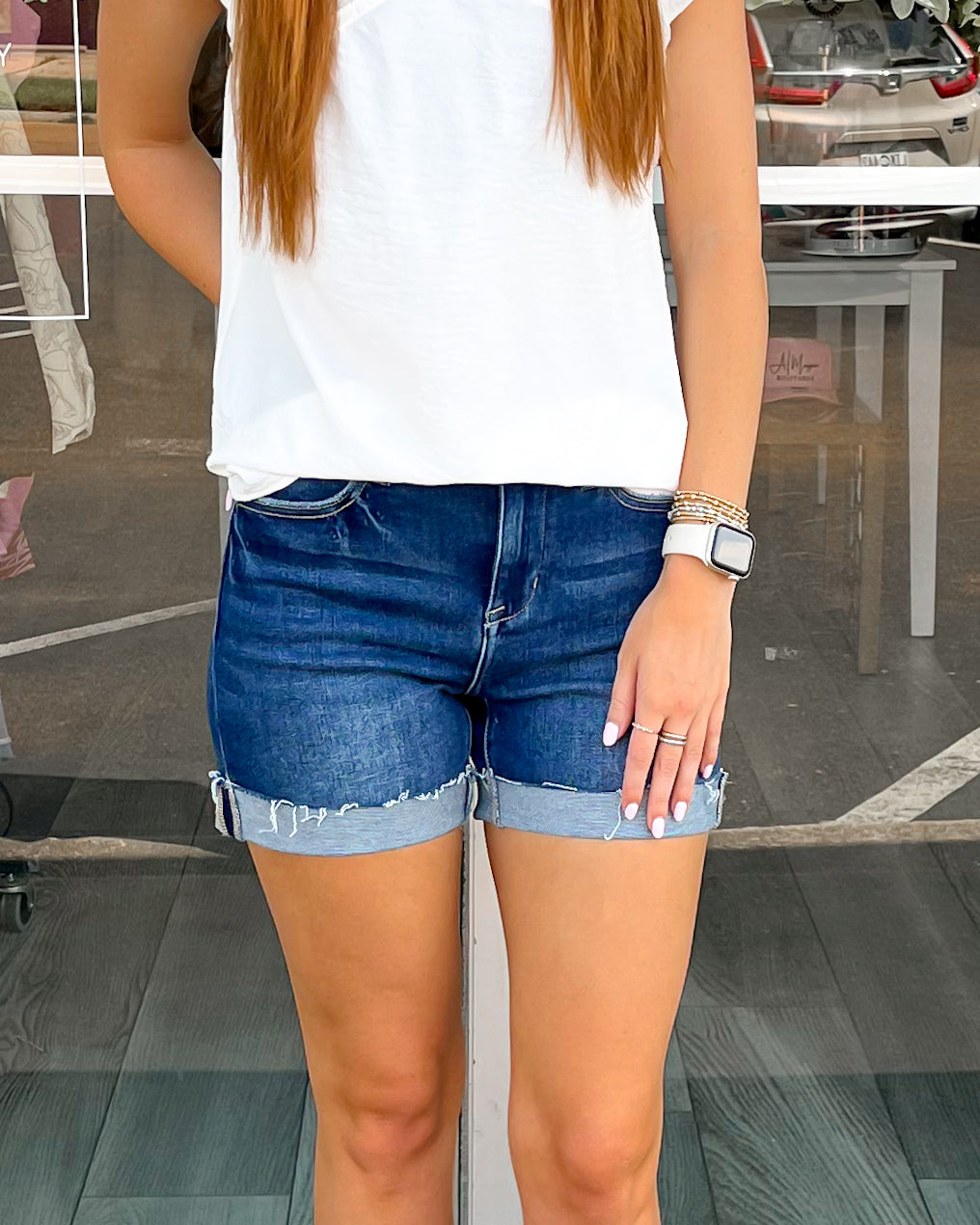 Mayberry Cuffed Shorts