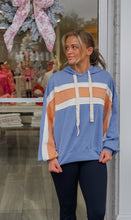 Load image into Gallery viewer, Color Block Hoodie Top

