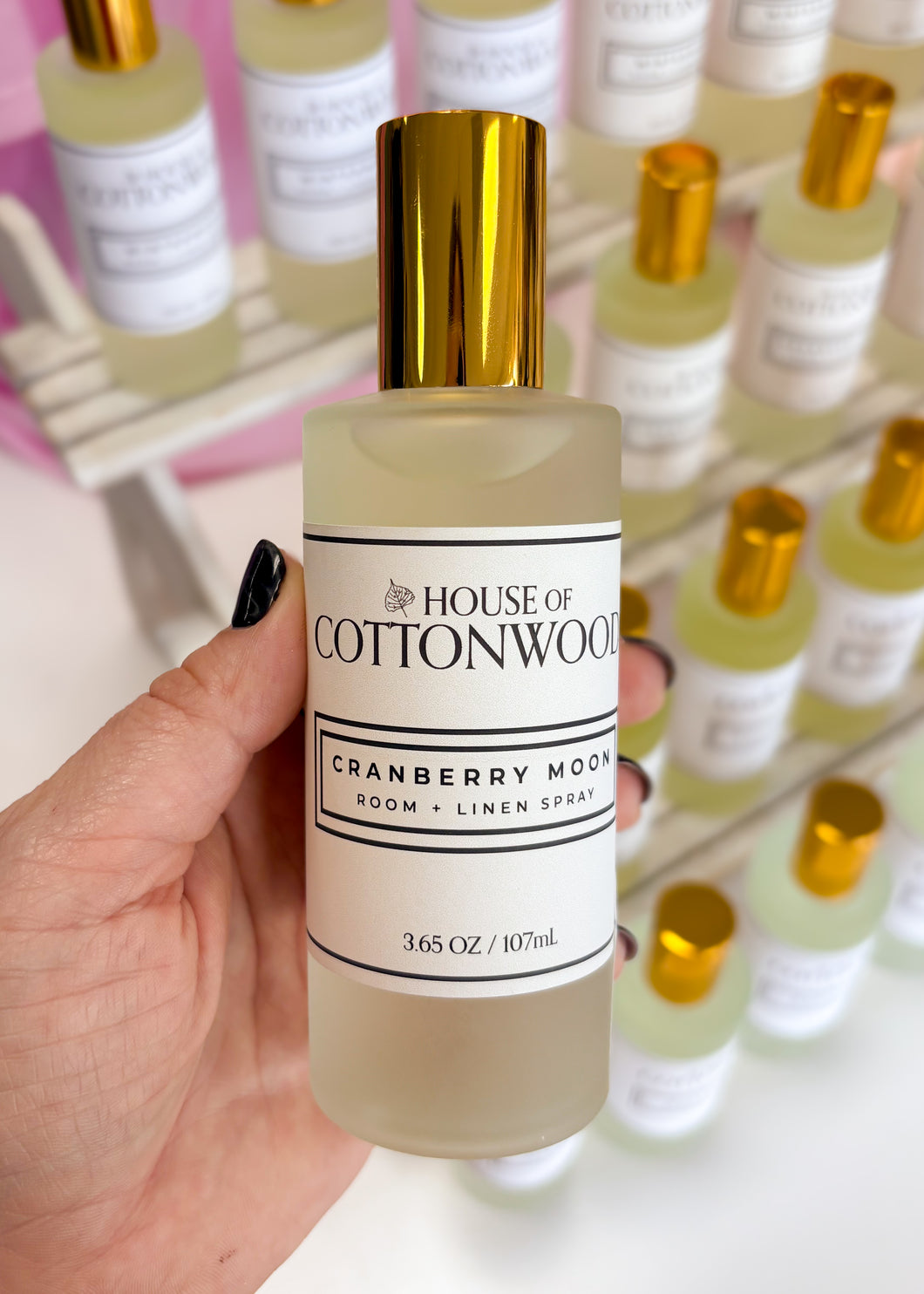 CRANBERRY MOON ROOM+LINEN 107mL