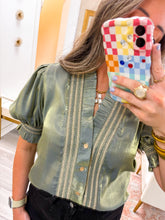 Load image into Gallery viewer, First Time Blouse - Olive
