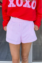 Load image into Gallery viewer, Pink Gingham Shorts

