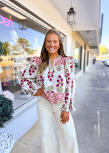 Load image into Gallery viewer, Sideways Blouse - Cream
