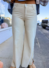Load image into Gallery viewer, Callie Corduroy Pants - Oatmeal
