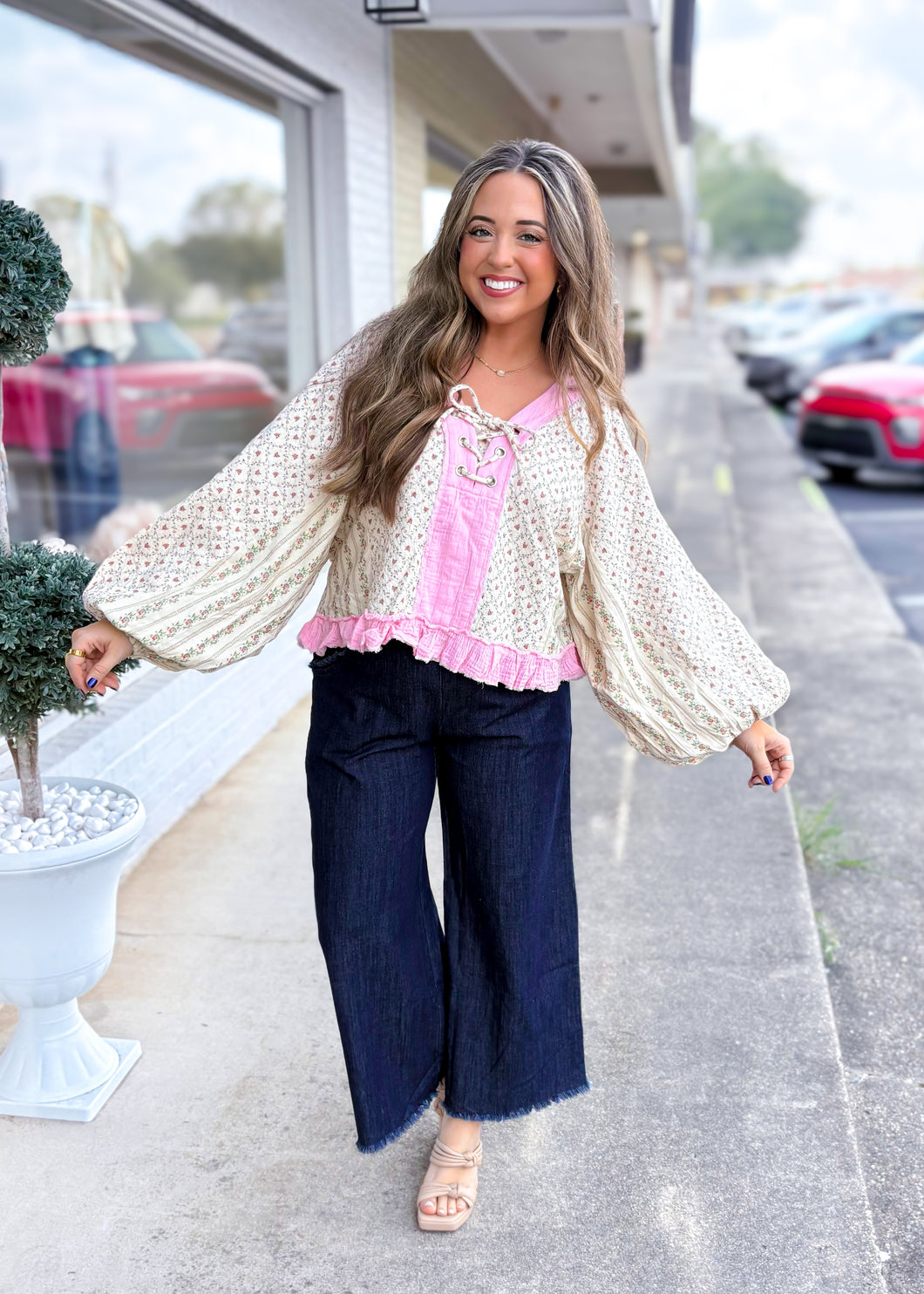 Getting By Wide Legged Pants