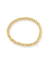 Load image into Gallery viewer, MINI ELAINA STRETCH BRACELET GOLD IRIDESCENT DRUSY

