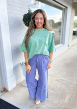 Load image into Gallery viewer, Fake Pocket Tee - Juniper Green
