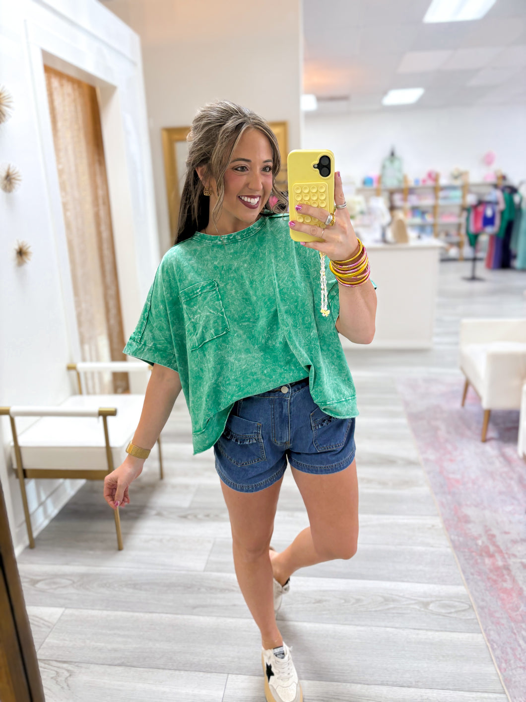 Overtime Pocket Tee - Green
