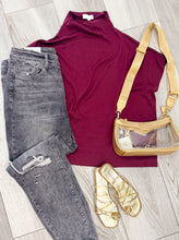 Load image into Gallery viewer, Remember When Top - Maroon

