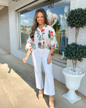 Load image into Gallery viewer, Angela Printed Button Down Blouse
