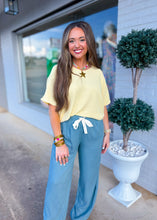 Load image into Gallery viewer, Soulful V-Neck Blouse - Butter Yellow
