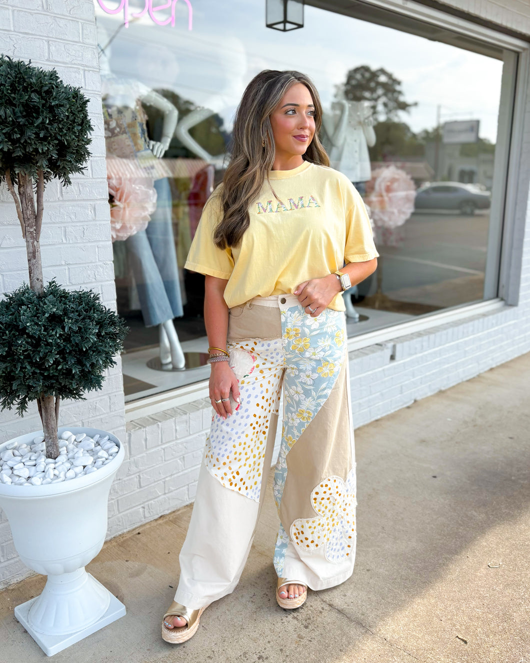 Getty Up Wide Legged Pants