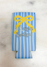 Load image into Gallery viewer, A. Morgan Boutique Koozie - Blue/Yellow
