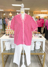 Load image into Gallery viewer, Pin It Button Blouse
