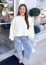 Load image into Gallery viewer, Softie Scuba Sweatshirt - Cream
