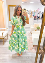 Load image into Gallery viewer, Taylor Green Midi Dress
