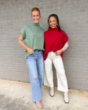 Load image into Gallery viewer, Soon To Be Cropped Wide Leg Jean - Off White
