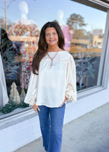 Load image into Gallery viewer, Long Day Blouse - Ivory
