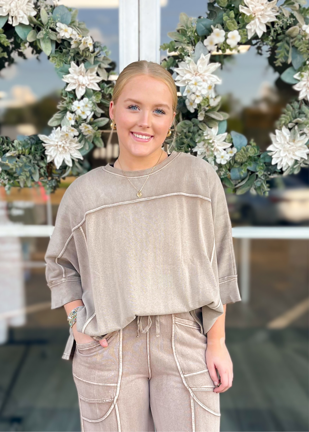 Ashley Top - Camel