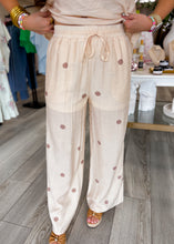 Load image into Gallery viewer, Sand Dollar Polka Dot Pants
